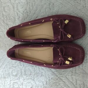 Michael Kors Burgundy Loafers